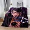 Game Bayonetta Sexy Gamer 3D printed blanket for bed Picnic blanket Sofa blanket Customized blankets Air 3 - Bayonetta Store