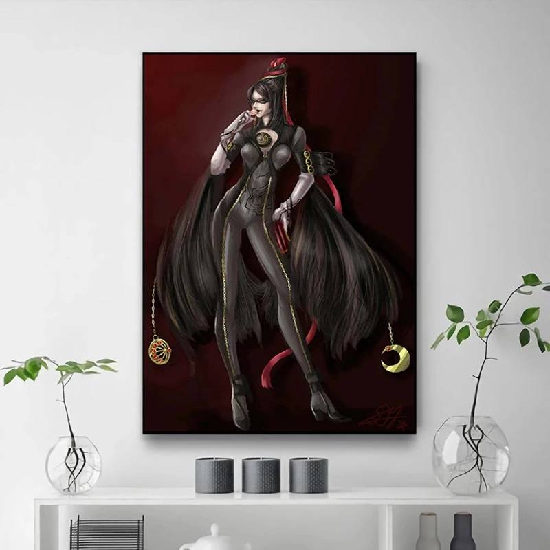 Bayonetta Portrait Wall Art