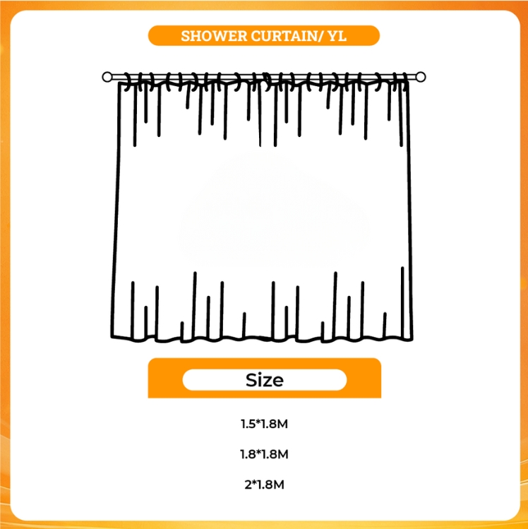 3D shower curtain - Bayonetta Store