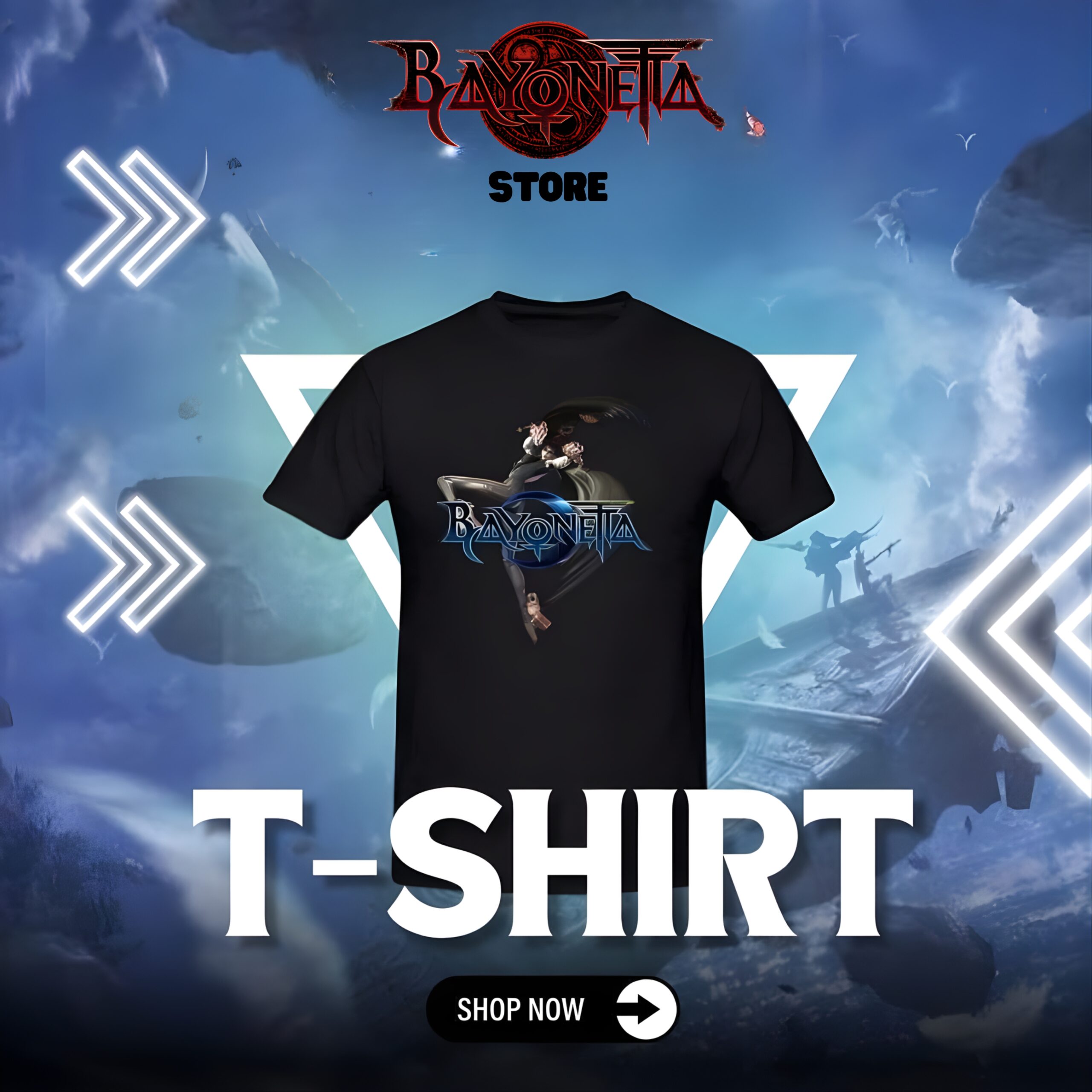Bayonetta store t shirt scaled - Bayonetta Store